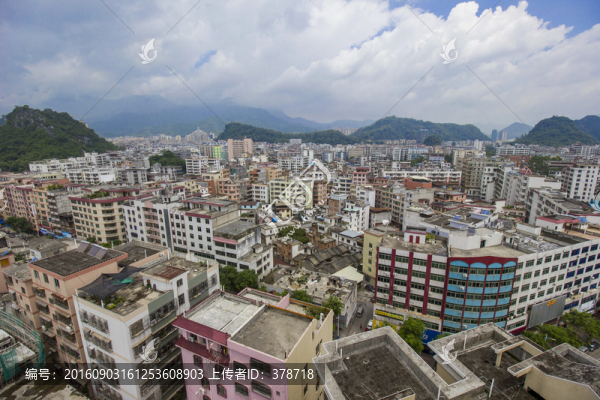 廣東省云浮市云浮鳥瞰圖