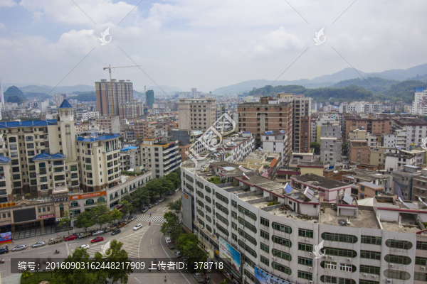 廣東省云浮市云浮鳥(niǎo)瞰圖