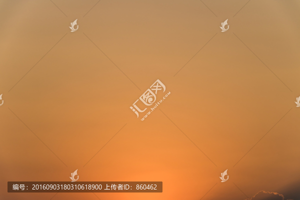 日出天空