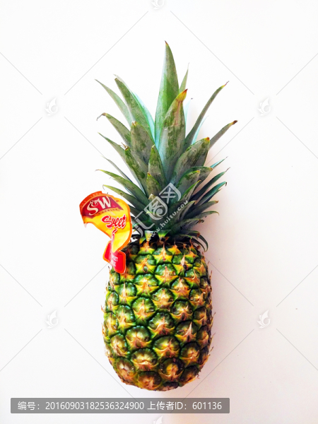 進口鳳梨菠蘿特寫