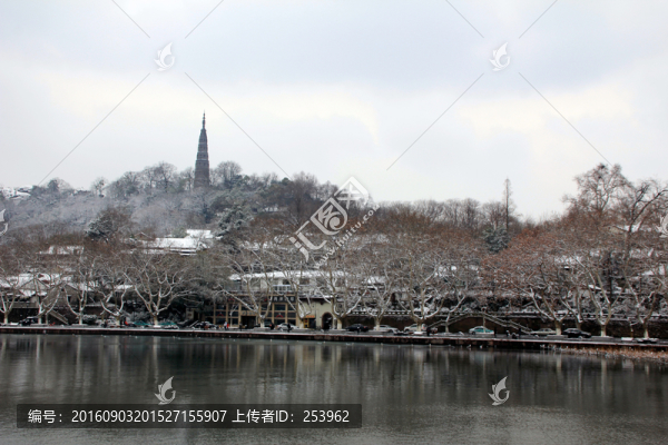 西湖雪