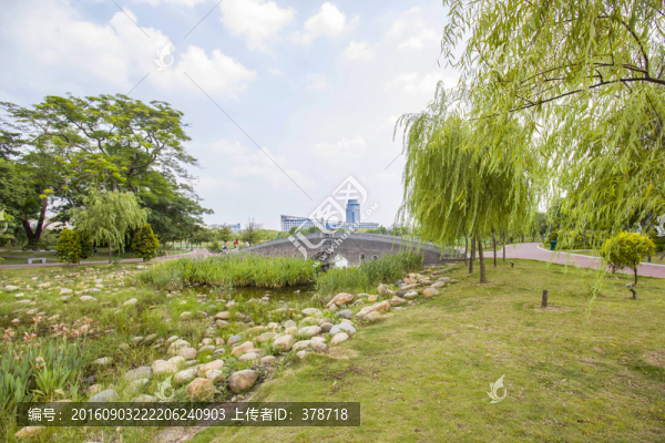 廣東省肇慶市牌坊公園景觀橋
