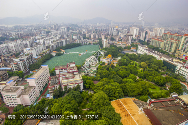 廣東省肇慶市肇慶鳥瞰圖