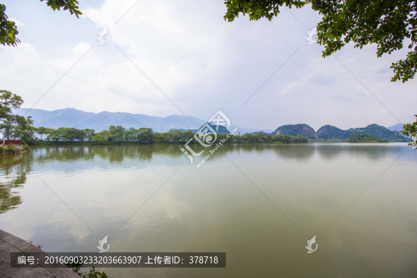 廣東省肇慶市波海湖堤岸