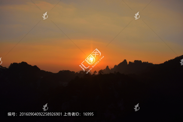 黃山日出
