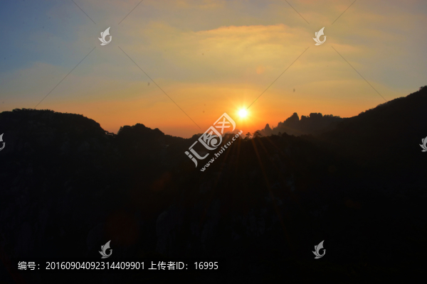 黃山日出