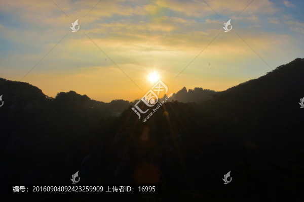 黃山日出