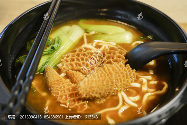 牛肚撈面