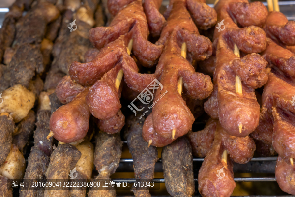 美味燒烤香腸