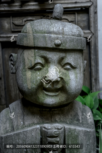 作揖人像