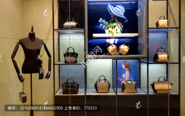 皮具店櫥窗,女包店,真皮店