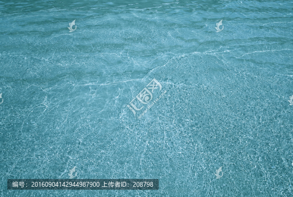 藍(lán)色水浪