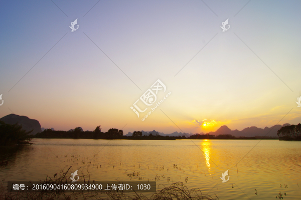 湖景