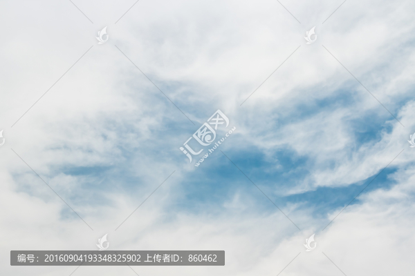 白云藍天,藍天白云,夏日晴空
