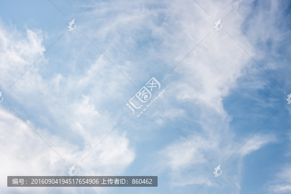 藍(lán)天白云,云朵,天空