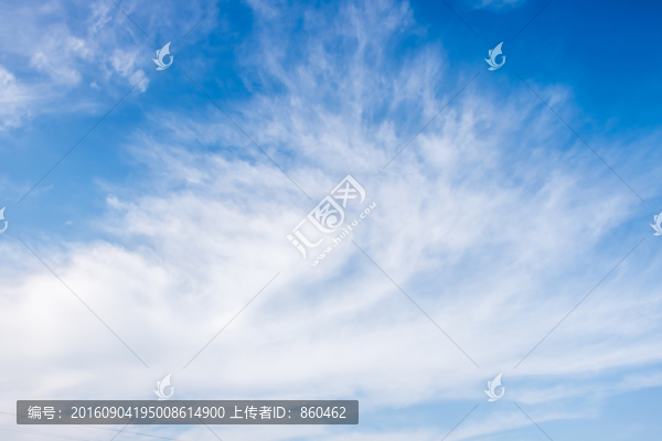 藍(lán)天白云,云朵,天空