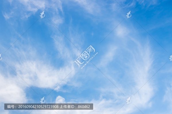 白云藍天,藍天白云,夏日晴空
