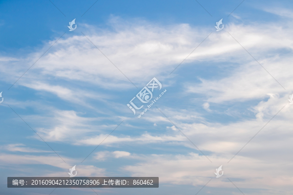 白云藍天,藍天白云,夏日晴空