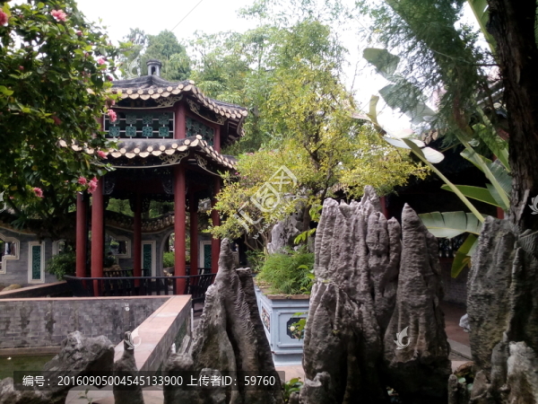 奇石盆景