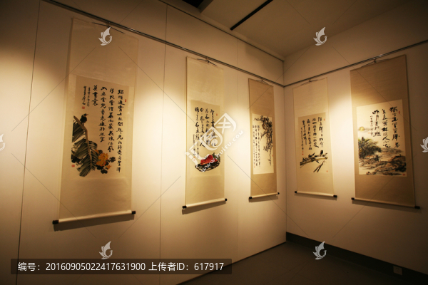 書畫展,展廳,展覽館