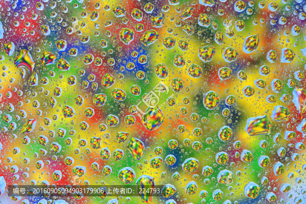炫彩水珠