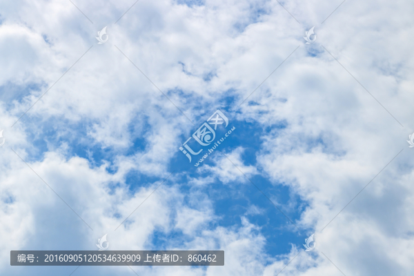 藍(lán)天,白云,綠色,環(huán)保,背景