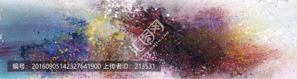 趙無(wú)極風(fēng)格抽象油畫