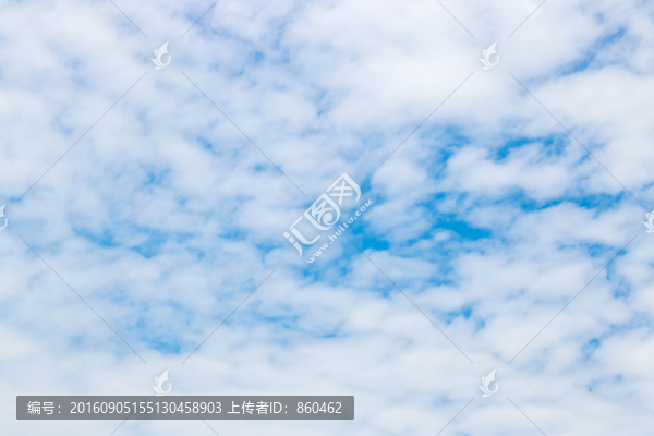 藍(lán)天白云圖片素材