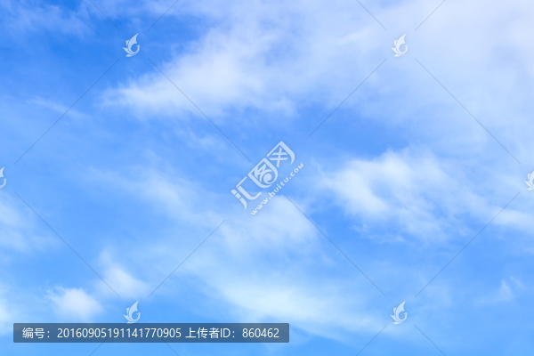 藍天白云