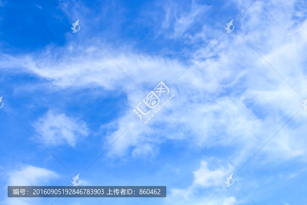 白云藍天,藍天白云,夏日晴空