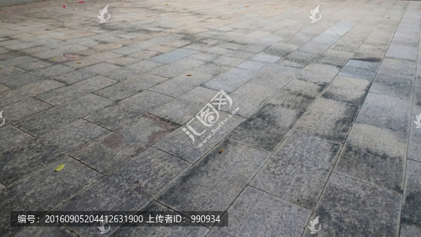 石板路面