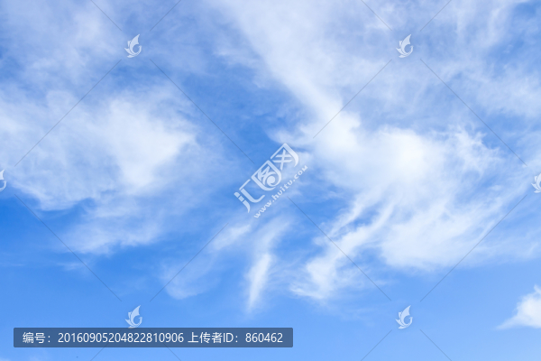 藍天白云,云彩,天空素材,云
