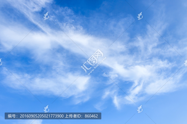 藍天白云,云彩,天空素材,云