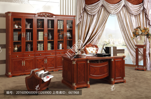 書柜,書桌,書房,新古典家具