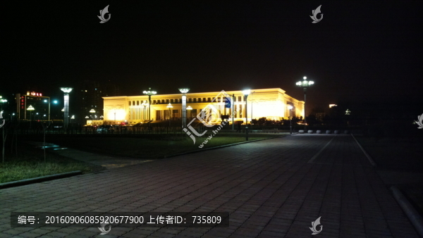 大會(huì)堂夜景