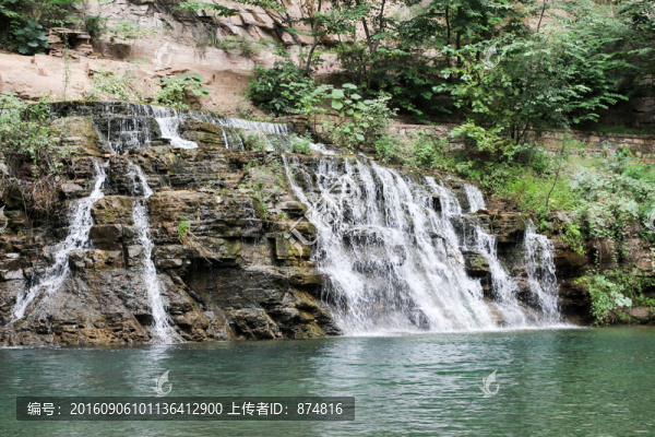 太行山,瀑布,山泉