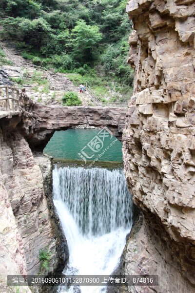 太行山,瀑布,山泉