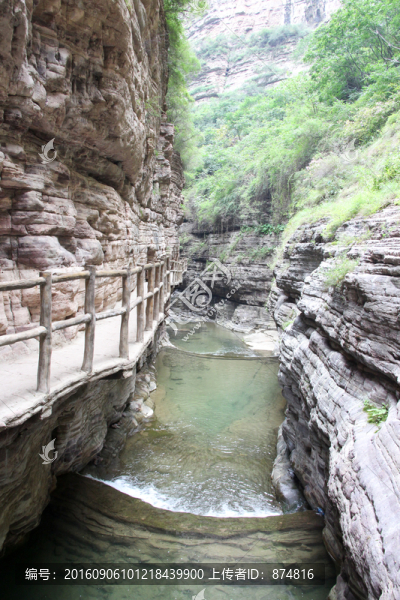 太行山,瀑布,山泉