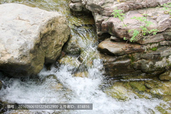 太行山,瀑布,山泉