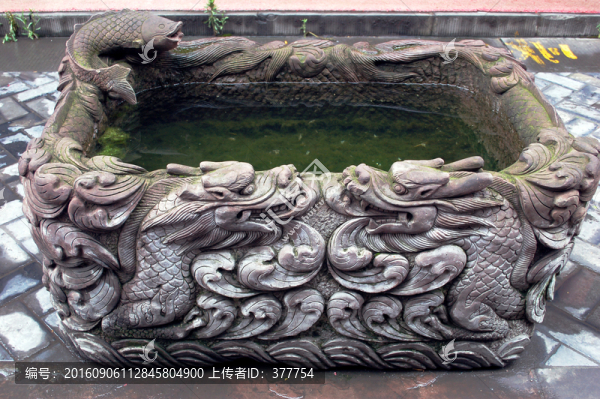 文殊坊石刻水缸