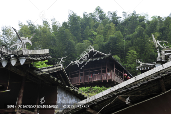 湖北恩施州土家族吊腳樓