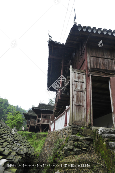 湖北恩施州土家族吊腳樓