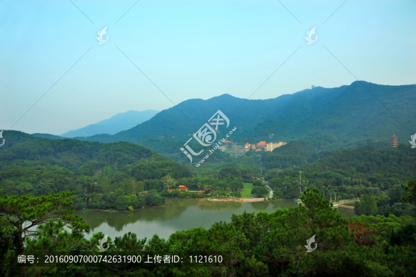 深圳仙湖植物園全景面貌