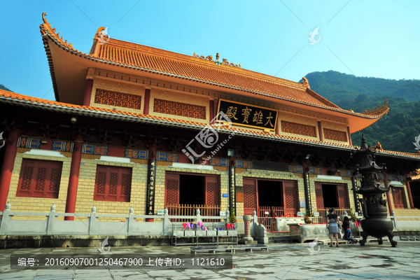 深圳仙湖植物園弘法寺廟
