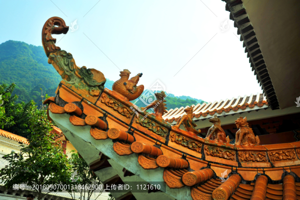 深圳仙湖植物園弘法寺廟