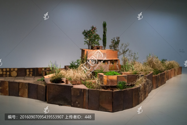 余德耀美術(shù)館展品,建筑模型