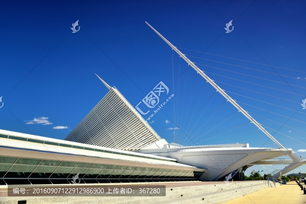 帆船形的藝術(shù)建筑