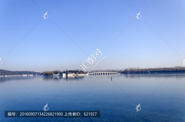 冬天昆明湖