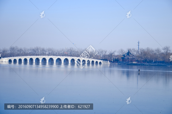 冬天昆明湖