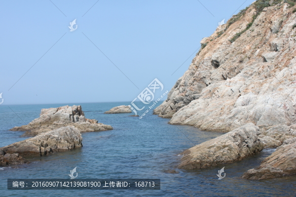 黃渤海分界線海岸
